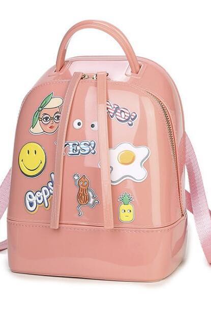 kawaii clear backpack